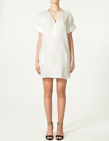 Linen Kaftan, 59.90, at Zara