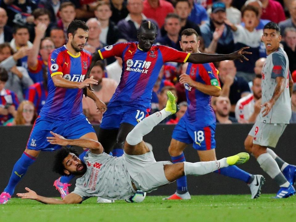 The penalty award proved costly for Palace (Reuters)