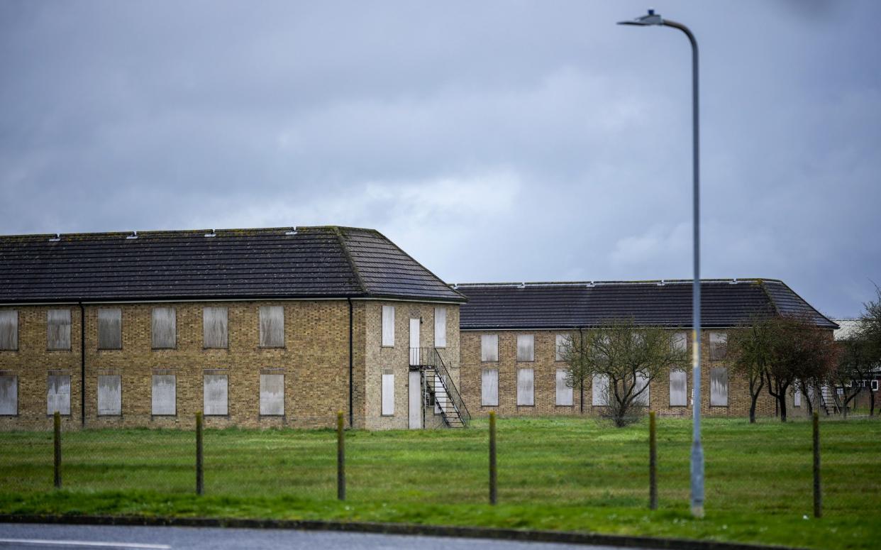 RAF Scampton in Lincolnshire could be used as a site for up to 2,000 asylum seekers - Getty Images