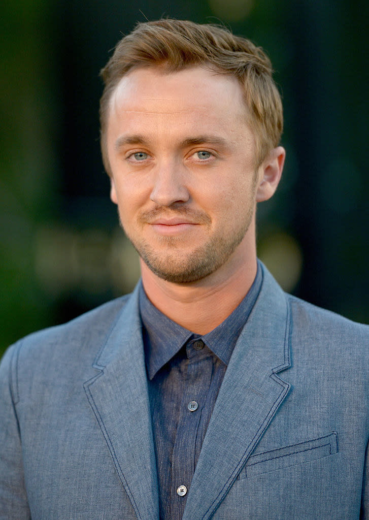 Closeup of Tom Felton