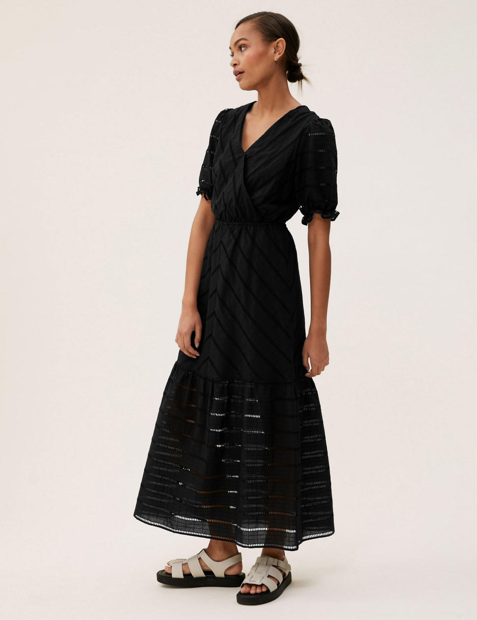 The flattering style also comes in classic black. (Marks & Spencer)