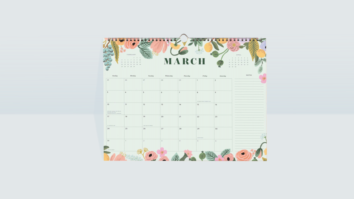 wall calendar