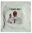 <p>Sí, el Papa Francisco aparece en el envoltorio de un preservativo. (Foto: CapriShop). </p>