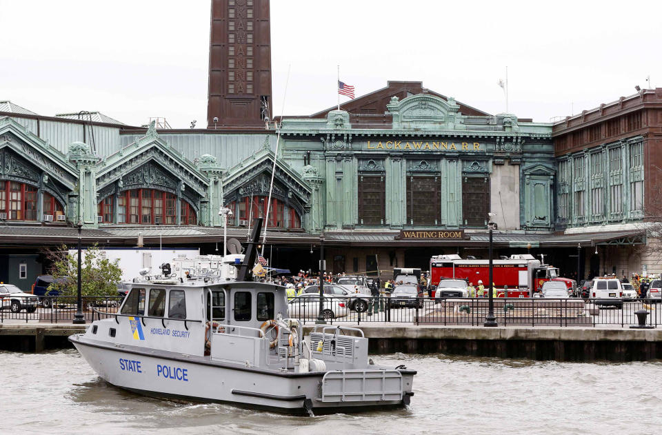 New Jersey Transit train crash in Hoboken