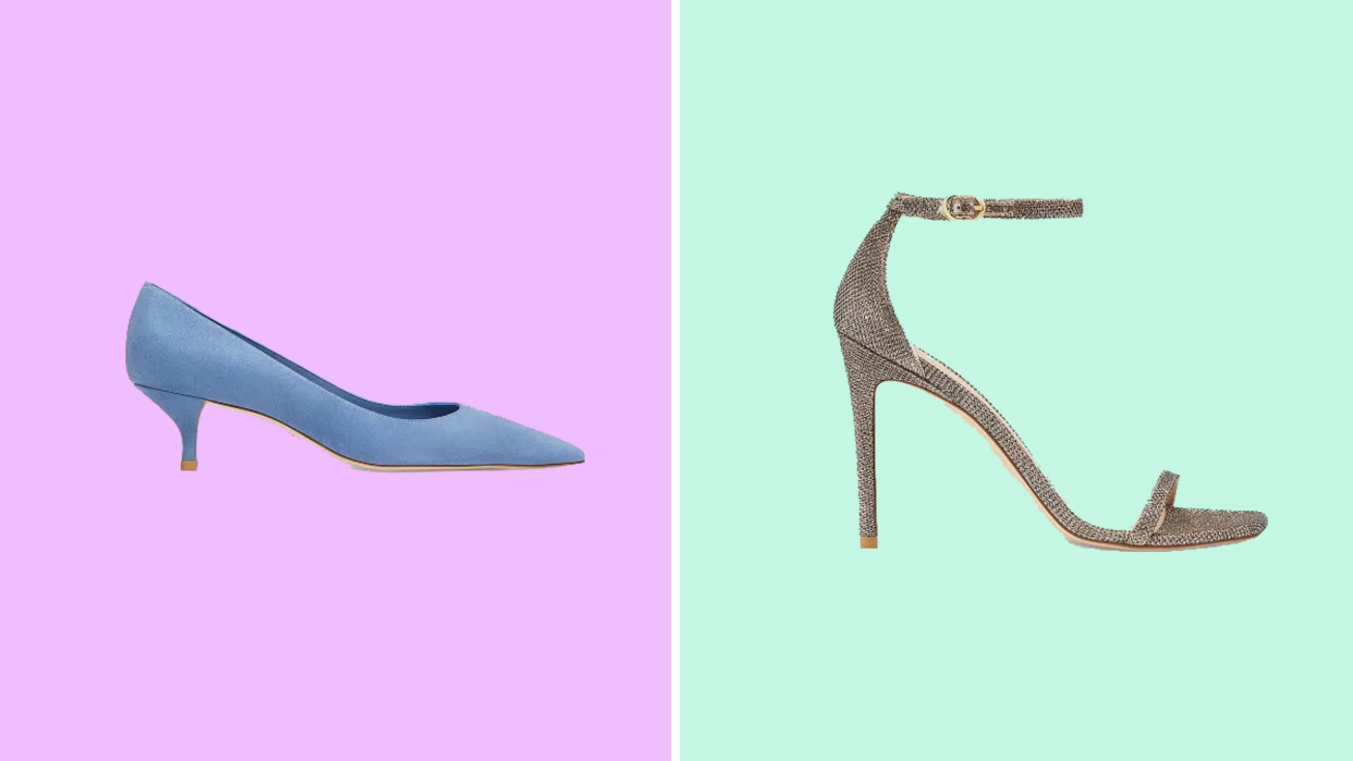 Save over $200 on Stuart Weitzman shoes this summer.