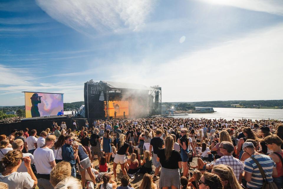 Slottsfjell festival in Norway: Jonathan Vivaaskise