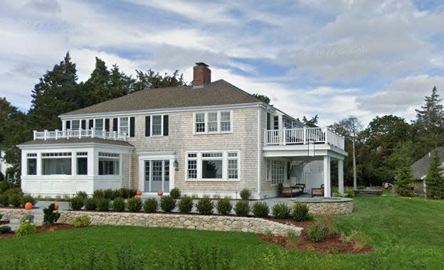 This home at 282 King Caesar Road in Duxbury sold for $4,501,000 on July 7, 2022.