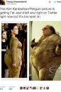 When Kim Kardashian's Balmain dress was compared to Penguin from Batman.