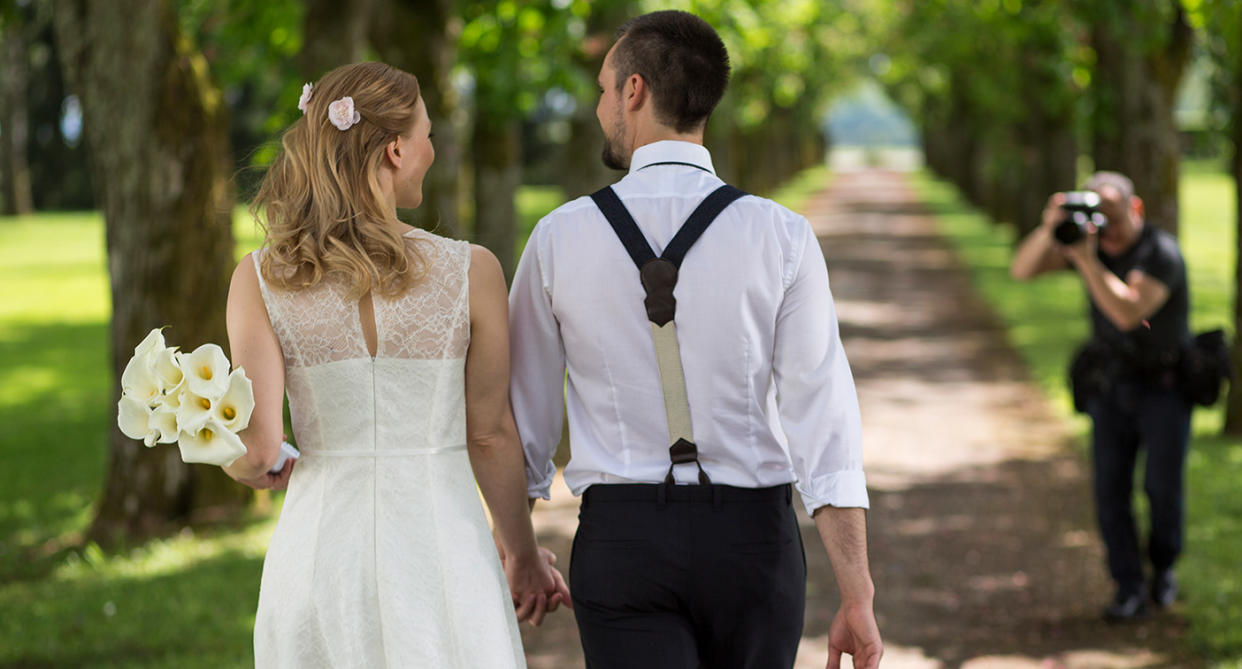 Wedding disaster. (Getty Images)