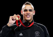 Still only 18, Nyika won New Zealand's first boxing gold medal since Auckland 1990 when he defeated Kennedy St Pierre in the men's light heavyweight division.