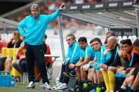 Football - VfB Stuttgart v Manchester City - Pre Season Friendly - The Mercedes-Benz Arena, Stuttgart, Germany - 1/8/15 Manchester City manager Manuel Pellegrini Action Images via Reuters / John Marsh Livepic