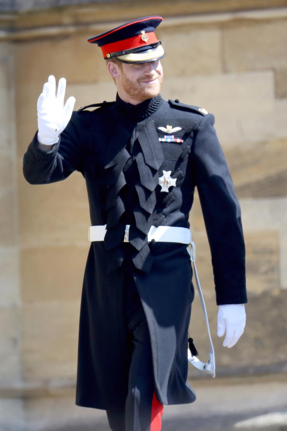 “The sleeves alone for Harry's uniform took one lady one week to make.”