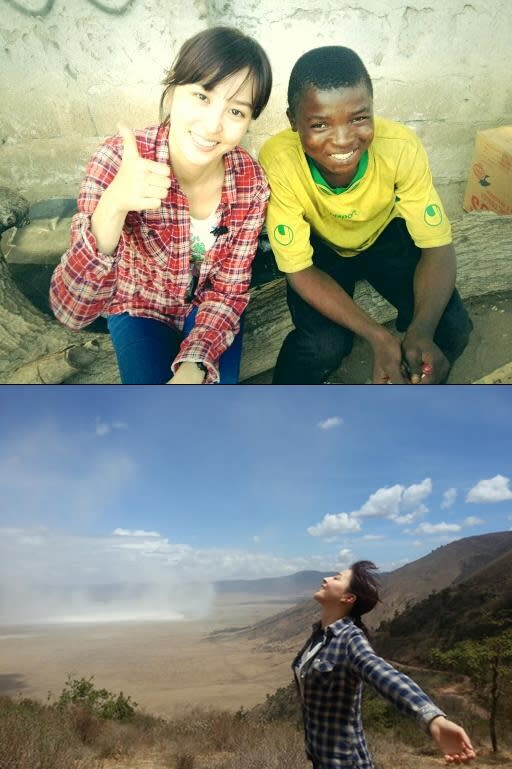 Han Hye Jin reveals photos from Tanzania