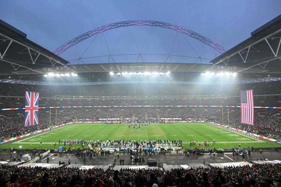 Wembley hosted it's first NFL match of the season last weekend Photo: Kirby Lee-USA TODAY Sports