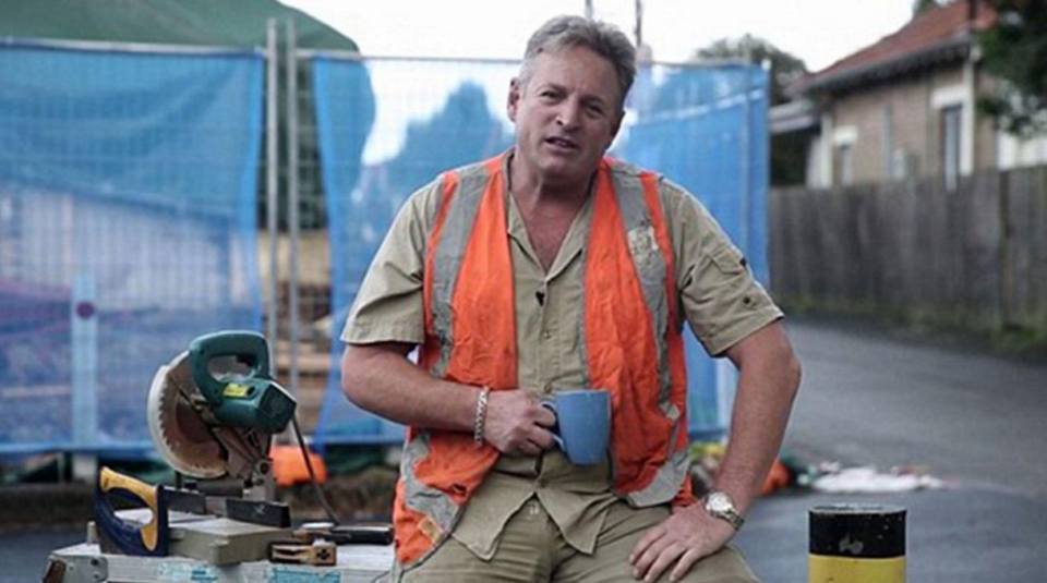 The man labelled a 'fake tradie' has been confirmed a real one.