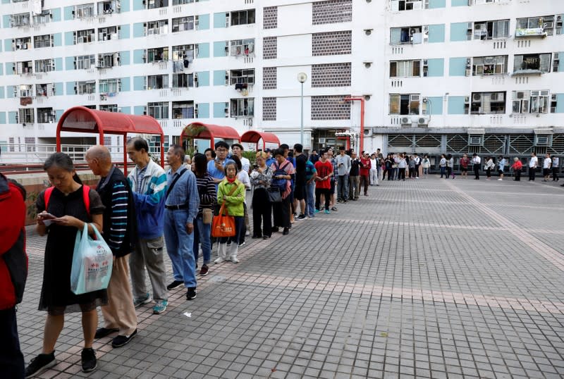 Hong Kong holds local elections