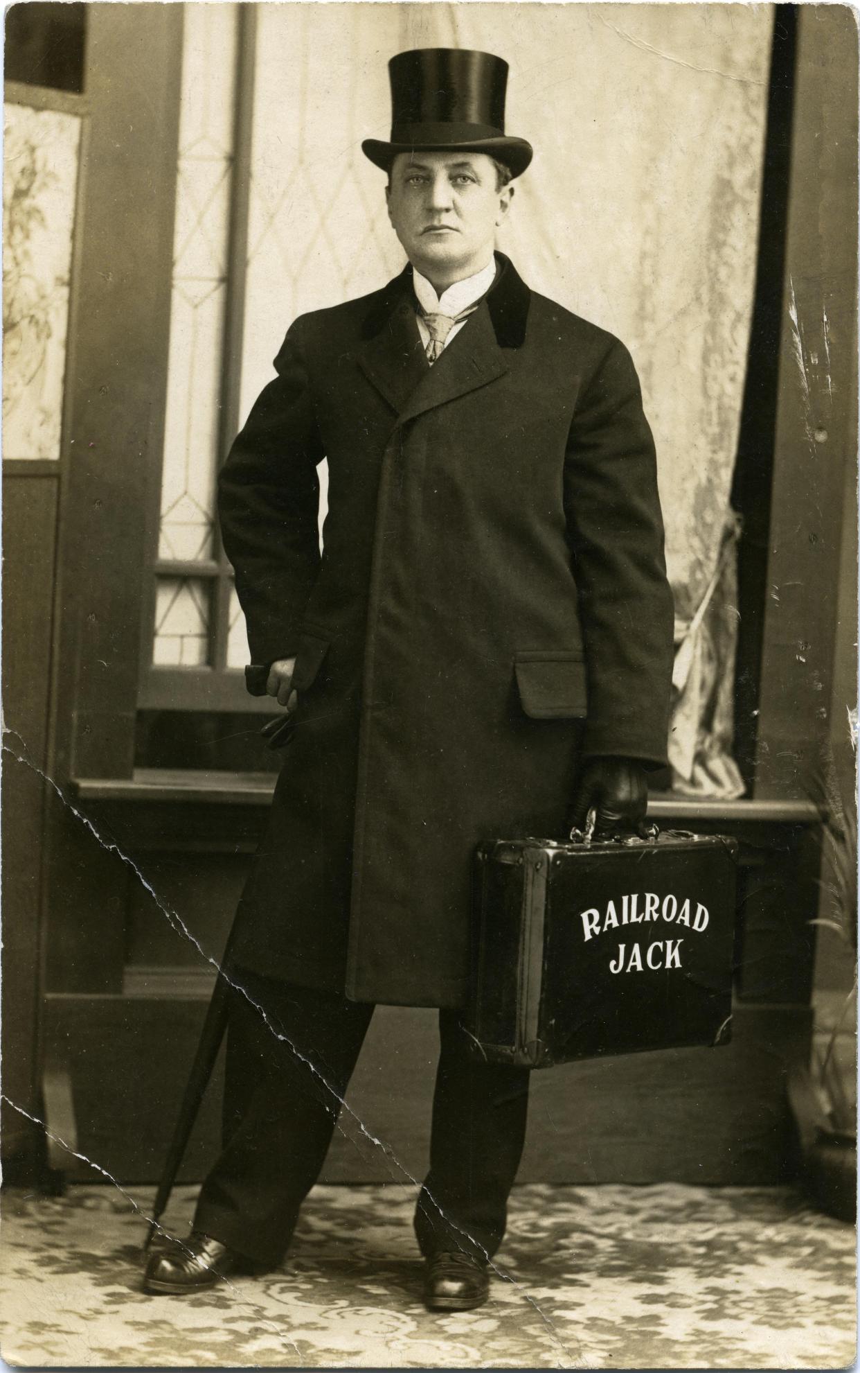 Railroad Jack, aka Harry Decatur Cooper, in an undated photo.