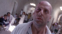 <p> What would the authorities do with a man claiming to be a time-traveller? Lock him up in an asylum, of course. This is the unfortunate scenario put forth in 12 Monkeys and faced by James Cole (Bruce Willis), a survivor from a post-apocalyptic future wherein a hideous virus has ravaged the face of the planet. </p> <p> Terry Gilliam’s dystopian future may be terrifying, but electric performances from both Willis and a young Brad Pitt – playing an unstable activist – makes this a thrilling watch. Gilliam certainly has a knack for exquisite put together sci-fi. </p>