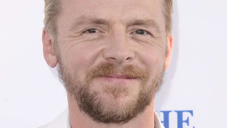 Simon Pegg - hat er ein Herz für Tennis?