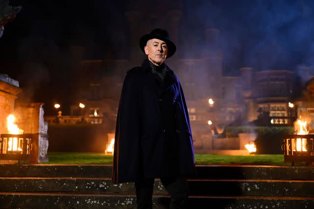 <p>Euan Cherry/PEACOCK</p> Alan Cumming on 'The Traitors' season 2