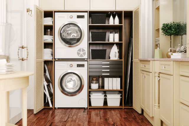 <p>Getty</p> Laundry room