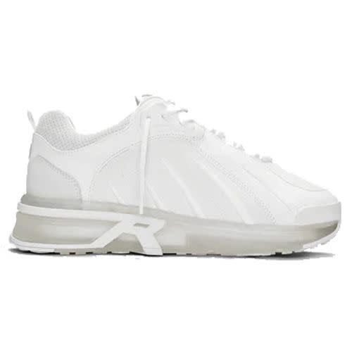 <p><a class="link " href="https://uk.representclo.com/products/viper-triple-flat-white" rel="nofollow noopener" target="_blank" data-ylk="slk:SHOP;elm:context_link;itc:0;sec:content-canvas">SHOP</a></p><p>After spending two years perfecting the design, Represent has finally released its fang-embroidered Viper trainer – available in ‘triple flat white’ and <a href="https://uk.representclo.com/products/viper-triple-black" rel="nofollow noopener" target="_blank" data-ylk="slk:‘triple black’;elm:context_link;itc:0;sec:content-canvas" class="link ">‘triple black’</a>.</p><p>£225; <a href="https://uk.representclo.com/products/viper-triple-flat-white" rel="nofollow noopener" target="_blank" data-ylk="slk:representclo.com;elm:context_link;itc:0;sec:content-canvas" class="link ">representclo.com</a></p>