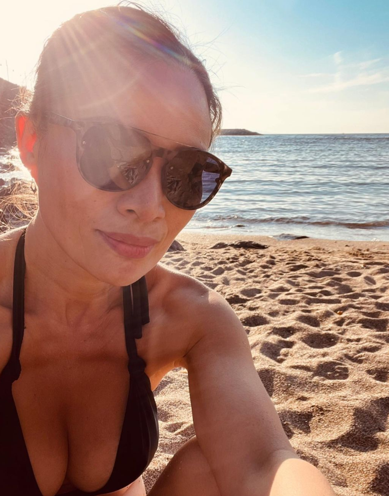 Poh Ling Yeow stunned fans with a beach selfie. Source: Instagram/Poh Ling Yeow