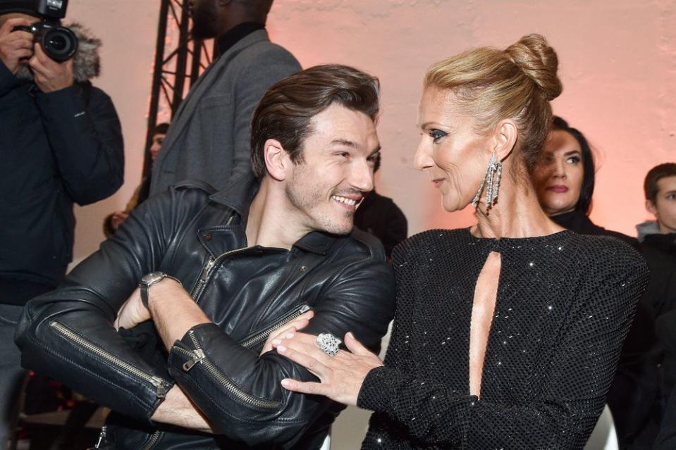 Céline Dion's Backup Dancer Saves Her from a Wardrobe Malfunction