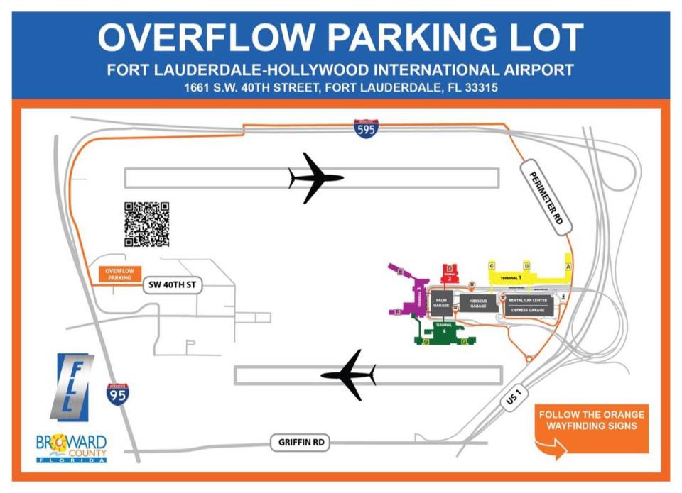 Directions to Overflow Parking; Recommended on Nov. 22, 2023