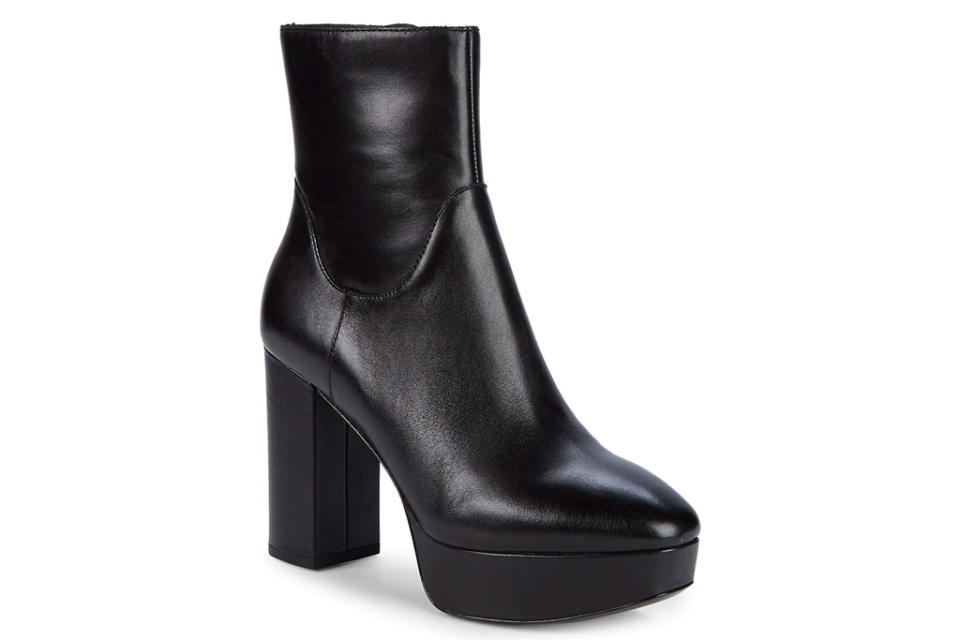 black boots, heels, platform, ash