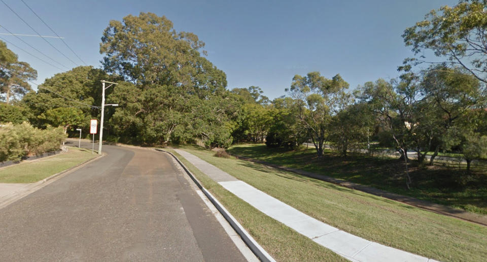 The 16-year-old was walking along Kittabilla Street when a man walked up beside her and put his hand over her mouth, police say. Image: Google Maps