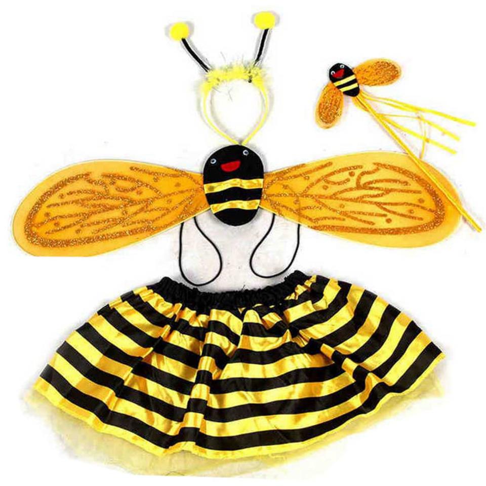 <p><a href="https://go.redirectingat.com?id=74968X1596630&url=https%3A%2F%2Fwww.walmart.com%2Fip%2F4-Pcs-Mommy-And-Me-Bumble-Bee-Halloween-Children-Performance-Costume-Set-Yellow-Bee-Dress-with-Wings-Adult-Kids-for-Party-Cosplay%2F1671492598&sref=https%3A%2F%2Fwww.bestproducts.com%2Flifestyle%2Fa45025373%2Fmommy-and-me-halloween-costumes%2F" rel="nofollow noopener" target="_blank" data-ylk="slk:Shop Now;elm:context_link;itc:0;sec:content-canvas" class="link ">Shop Now</a></p><p>4-Piece Mommy And Me Bumble Bee Halloween Costume</p><p>walmart.com</p><p>$11.99</p>