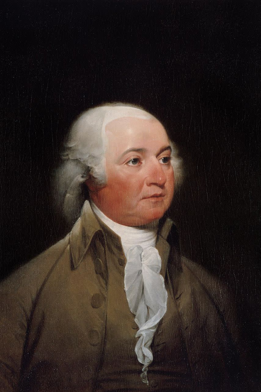 John Adams died on a particularly notable day.