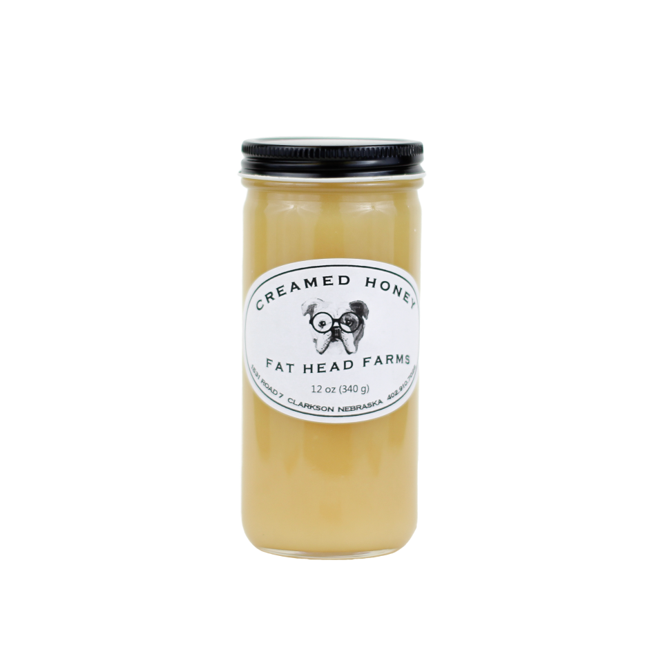 <p><a href="https://www.fatheadhoney.com/shop/12-oz-creamed-honey" rel="nofollow noopener" target="_blank" data-ylk="slk:Shop Now;elm:context_link;itc:0;sec:content-canvas" class="link ">Shop Now</a></p><p>Creamed Honey</p><p>fatheadhoney.com</p><p>$18.00</p>