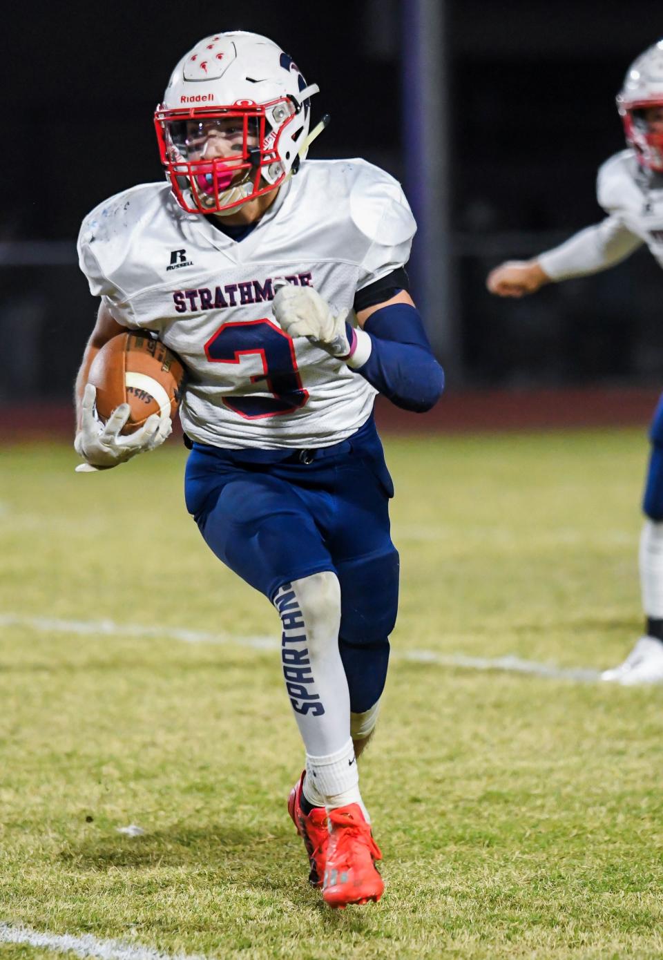 Strathmore's Jacob Poole ran for more than 1,000 yards during the 2022 season.