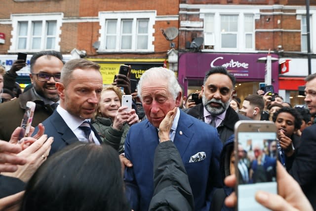 Charles on a walkabout