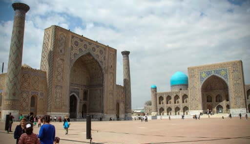 Samarkand is positioned at the epicentre of millennia-old trade routes linking China and Europe