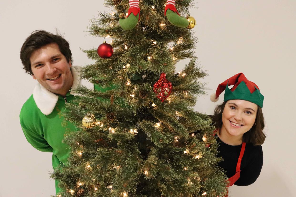 The Weathervane Playhouse in Newark is performing "Elf: The Musical," starring Nathan Frewen and Molly Model.
