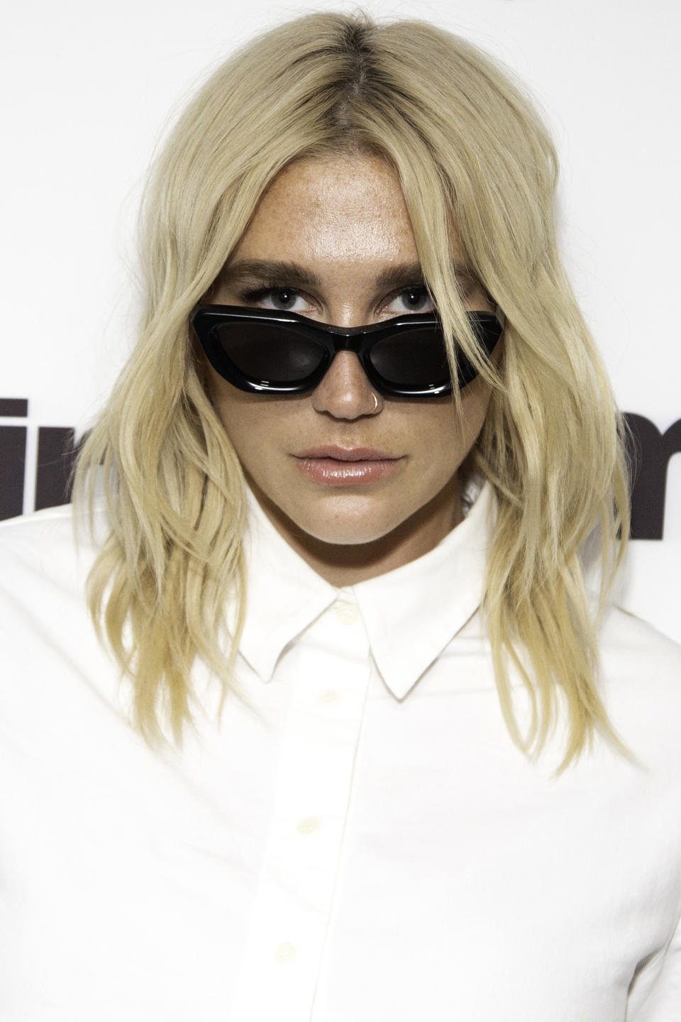 Closeup of Kesha