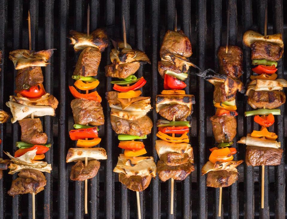 Steak Fajita Skewers