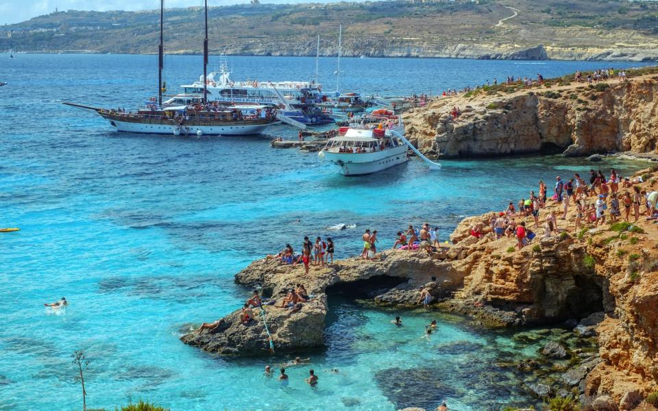 blue lagoon, malta - Getty