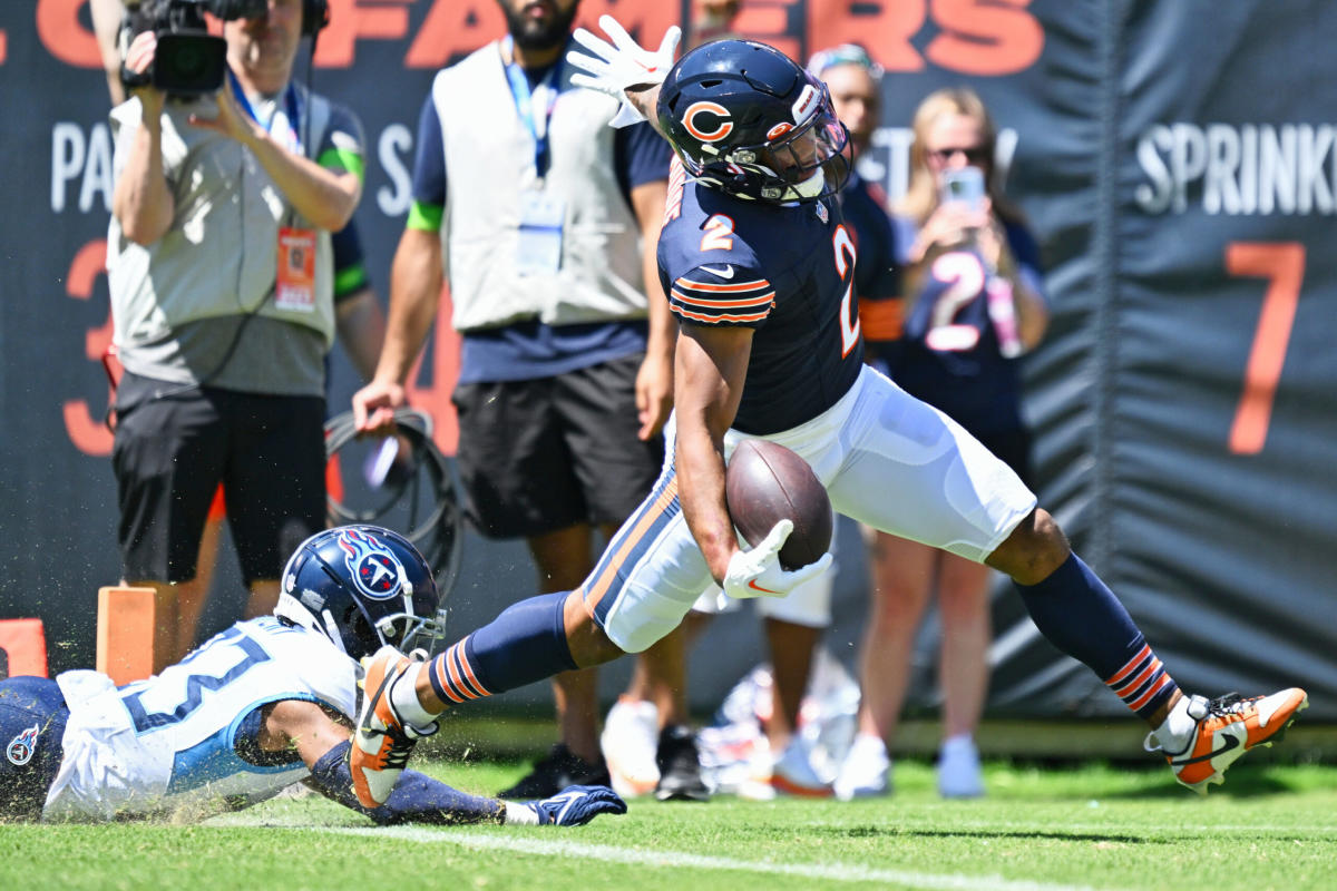 Bears' top offensive players in preseason win vs. Titans, per PFF