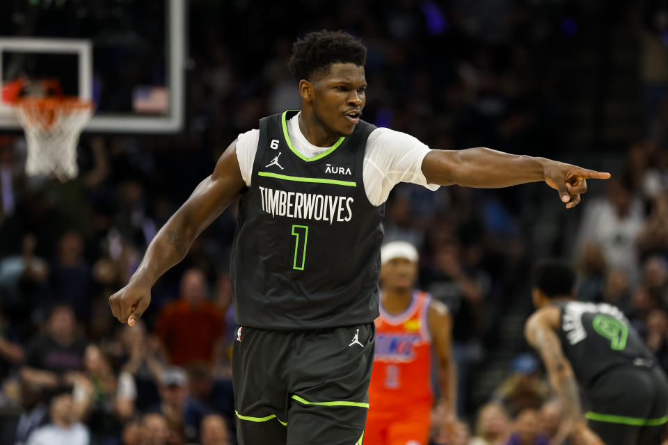Anthony Edwards is a superstar in waiting for the Minnesota Timberwolves. (David Berding/Getty Images)