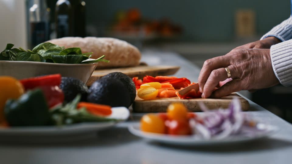 Eating a plant-based, low-salt diet is good for the brain, experts say. - Kobus Louw/E+/Getty Images