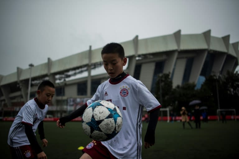 The Bayern Munich school plans to train 1,000 football teachers and 5,000 students in China this year