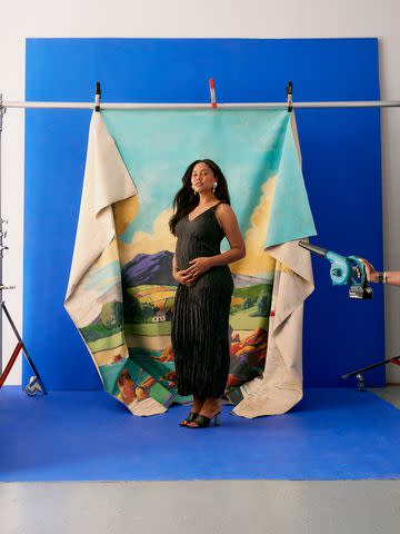 <p>Courtesy of Sweet July/Camila Falquez</p> Ayesha Curry for Sweet July Magazine