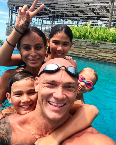 Michael Klim opens up about being a dad-of-three. Photo: Instagram