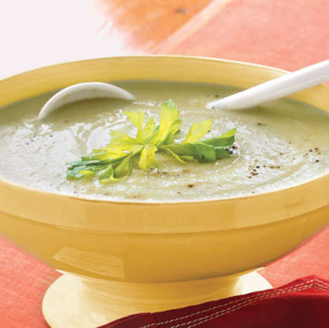 Follow this simple method to turn a creamy soup into a diet-friendly meal.