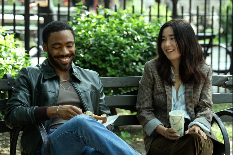 Mr. and Mrs. Smith (Donald Glover and Maya Erskine) get to know each other before their mission. Photo courtesy of Prime Video