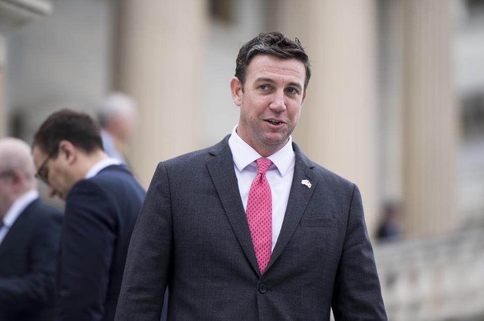 Rep. Duncan Hunter (R-Calif.) and his wife allegedly misused campaign funds to pay for more than $250,000 in personal expenses. (Photo: Bill Clark via Getty Images)